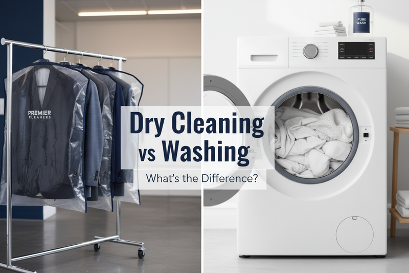 Dry Cleaning vs Washing: What’s the Difference?